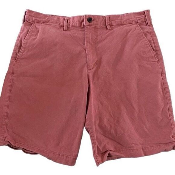 Gap for good salmon color size 36” essential khaki 10” inseam - Picture 1 of 4